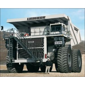 Liebherr T 282B – ‘quái vật’ trong thế giới xe tải