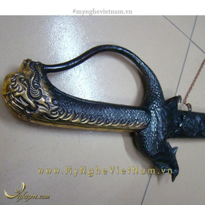 Kiếm đồng thờ cúng chuôi rồng dài 60cm 80cm