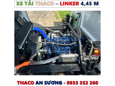XE TẢI THACO LINKER 1,9 TẤN THÙNG BẠT 4,45 MÉT MỚI NHẤT