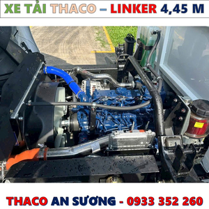 XE TẢI THACO LINKER 1,9 TẤN THÙNG BẠT 4,45 MÉT MỚI NHẤT