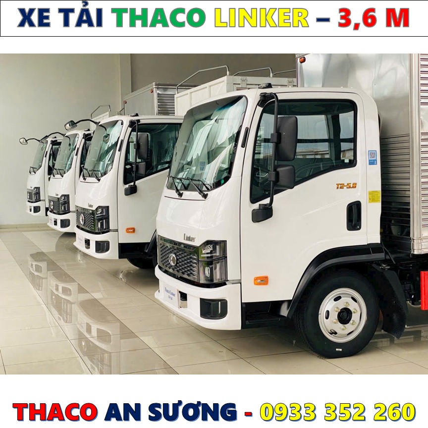 BẢNG GIÁ XE TẢI THACO LINKER 1,9 TẤN THÙNG KÍN