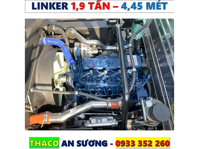 XE TẢI 1,9 TẤN THÙNG DÀI 4,45 MÉT MỚI NHẤT