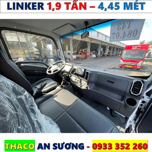 XE TẢI 1,9 TẤN THÙNG DÀI 4,45 MÉT MỚI NHẤT