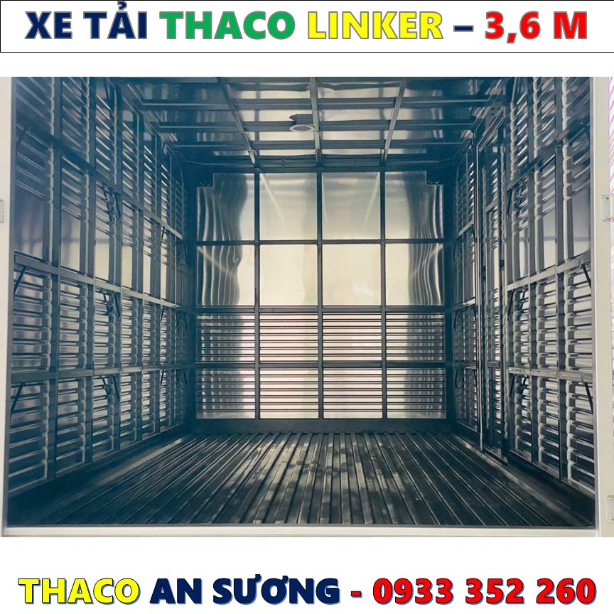 BẢNG GIÁ XE TẢI THACO LINKER 1,9 TẤN THÙNG KÍN