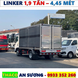 XE TẢI 1,9 TẤN THÙNG DÀI 4,45 MÉT MỚI NHẤT