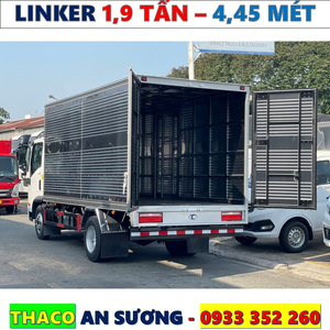 XE TẢI 1,9 TẤN THÙNG DÀI 4,45 MÉT MỚI NHẤT