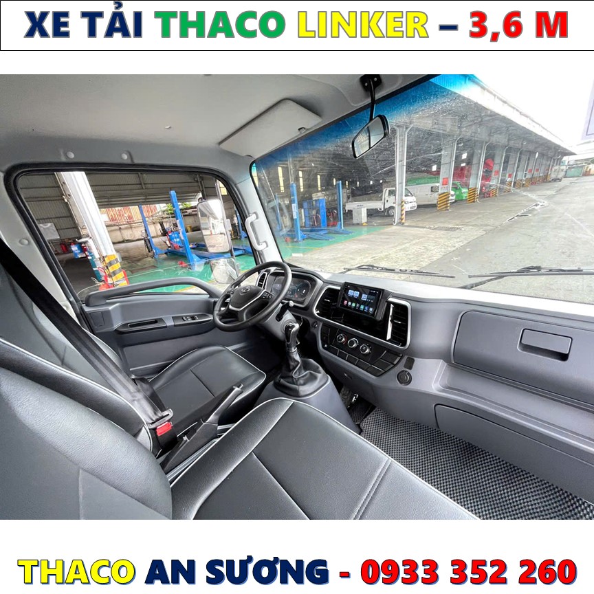 BẢNG GIÁ XE TẢI THACO LINKER 1,9 TẤN THÙNG KÍN