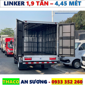 XE TẢI 1,9 TẤN THÙNG DÀI 4,45 MÉT MỚI NHẤT