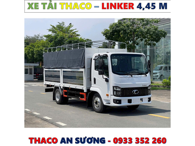 XE TẢI THACO LINKER 1,9 TẤN THÙNG BẠT 4,45 MÉT MỚI NHẤT