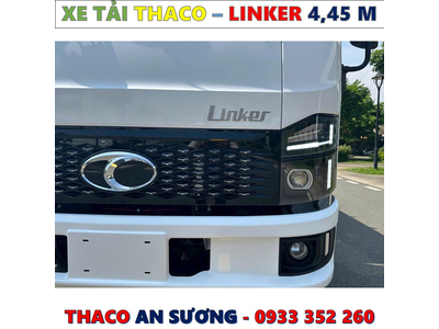 XE TẢI THACO LINKER 1,9 TẤN THÙNG BẠT 4,45 MÉT MỚI NHẤT