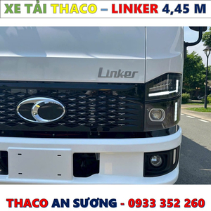 XE TẢI THACO LINKER 1,9 TẤN THÙNG BẠT 4,45 MÉT MỚI NHẤT