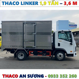XE TẢI THACO LINKER 1,9 TẤN THÙNG KÍN 3,6 MÉT MỚI NHẤT