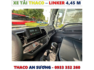 XE TẢI THACO LINKER 1,9 TẤN THÙNG BẠT 4,45 MÉT MỚI NHẤT