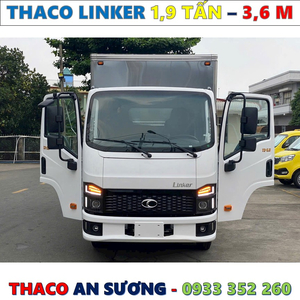 XE TẢI THACO LINKER 1,9 TẤN THÙNG KÍN 3,6 MÉT MỚI NHẤT