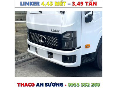 XE TẢI THACO LINKER 3,49 TẤN THÙNG KÍN 4,45 MÉT MỚI NHẤT