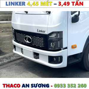 XE TẢI THACO LINKER 3,49 TẤN THÙNG KÍN 4,45 MÉT MỚI NHẤT