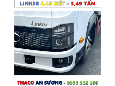 XE TẢI THACO LINKER 3,49 TẤN THÙNG KÍN 4,45 MÉT MỚI NHẤT