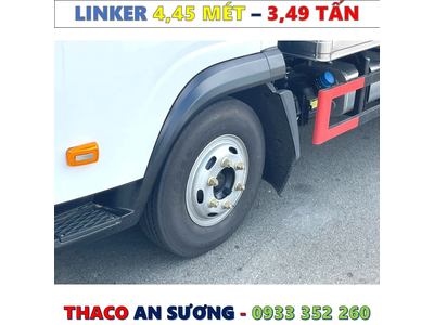 XE TẢI THACO LINKER 3,49 TẤN THÙNG KÍN 4,45 MÉT MỚI NHẤT