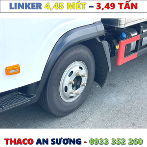 XE TẢI THACO LINKER 3,49 TẤN THÙNG KÍN 4,45 MÉT MỚI NHẤT