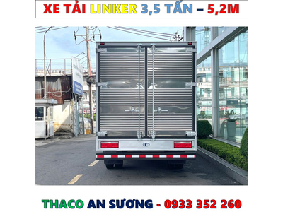 XE TẢI THACO LINKER 3,49 TẤN THÙNG KÍN 5,2 MÉT MỚI NHẤT