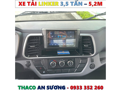 XE TẢI THACO LINKER 3,49 TẤN THÙNG KÍN 5,2 MÉT MỚI NHẤT