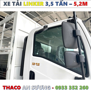 XE TẢI THACO LINKER 3,49 TẤN THÙNG BẠT 5,2 MÉT MỚI NHẤT