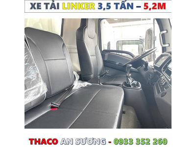 XE TẢI THACO LINKER 3,49 TẤN THÙNG BẠT 5,2 MÉT MỚI NHẤT