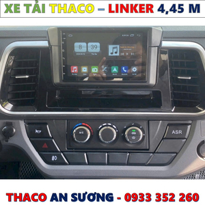 XE TẢI THACO LINKER 1,9 TẤN THÙNG BẠT 4,45 MÉT MỚI NHẤT