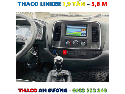 XE TẢI THACO LINKER 1,9 TẤN THÙNG KÍN 3,6 MÉT MỚI NHẤT