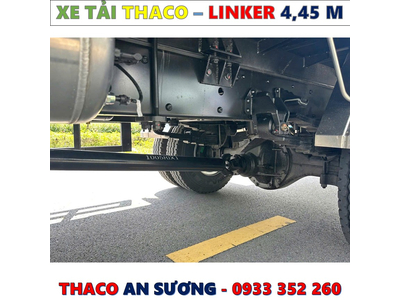 XE TẢI THACO LINKER 1,9 TẤN THÙNG BẠT 4,45 MÉT MỚI NHẤT