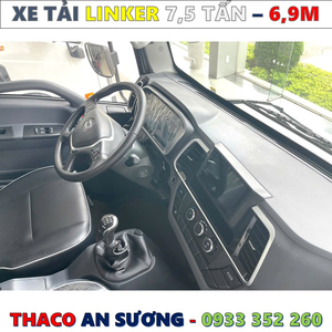 XE TẢI THACO LINKER 7,5 TẤN THÙNG BẠT 6,9 MÉT MỚI NHẤT