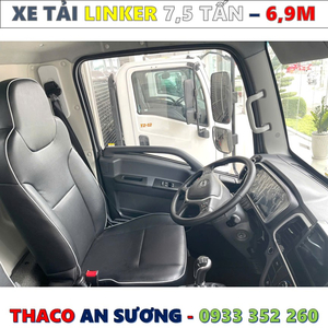 XE TẢI THACO LINKER 7,5 TẤN THÙNG BẠT 6,9 MÉT MỚI NHẤT