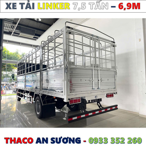 XE TẢI THACO LINKER 7,5 TẤN THÙNG BẠT 6,9 MÉT MỚI NHẤT