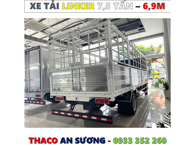 XE TẢI THACO LINKER 7,5 TẤN THÙNG BẠT 6,9 MÉT MỚI NHẤT