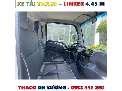 XE TẢI THACO LINKER 1,9 TẤN THÙNG BẠT 4,45 MÉT MỚI NHẤT