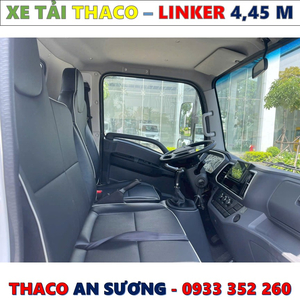 XE TẢI THACO LINKER 1,9 TẤN THÙNG BẠT 4,45 MÉT MỚI NHẤT