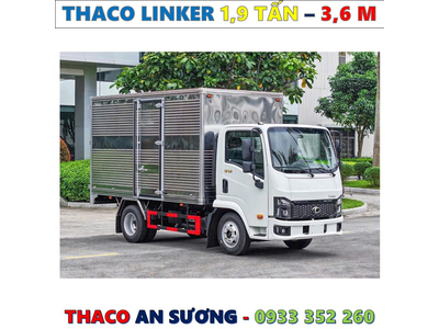 XE TẢI THACO LINKER 1,9 TẤN THÙNG KÍN 3,6 MÉT MỚI NHẤT