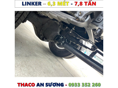 XE TẢI THACO LINKER 7,8 TẤN THÙNG KÍN 6,3 MÉT MỚI NHẤT