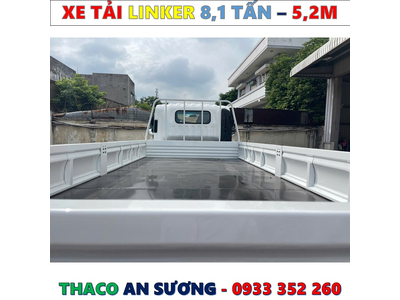 XE TẢI THACO LINKER 8 TẤN THÙNG LỬNG 5,2 MÉT MỚI NHẤT