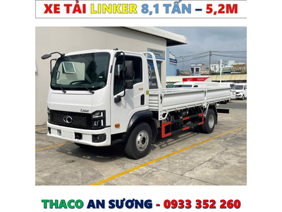 XE TẢI THACO LINKER 8 TẤN THÙNG LỬNG 5,2 MÉT MỚI NHẤT