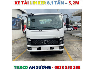 XE TẢI THACO LINKER 8 TẤN THÙNG LỬNG 5,2 MÉT MỚI NHẤT