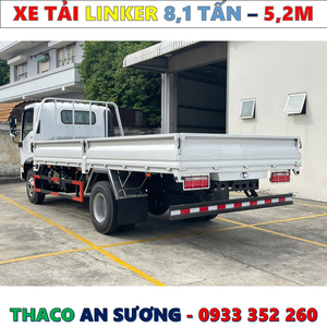XE TẢI THACO LINKER 8 TẤN THÙNG LỬNG 5,2 MÉT MỚI NHẤT