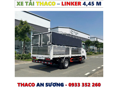XE TẢI THACO LINKER 1,9 TẤN THÙNG BẠT 4,45 MÉT MỚI NHẤT