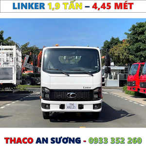 XE TẢI THACO LINKER 1,9 TẤN THÙNG LỬNG 4,45 MÉT MỚI NHẤT
