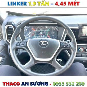 XE TẢI THACO LINKER 1,9 TẤN THÙNG LỬNG 4,45 MÉT MỚI NHẤT