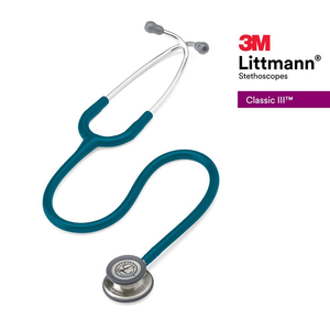 Ống nghe 3M Littmann Classic III Stethoscope 5623 (xanh caribbean)