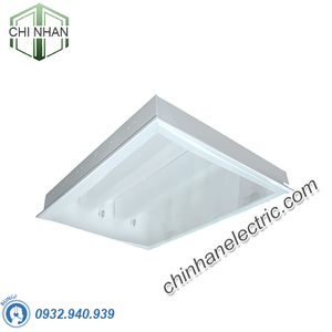 Máng Đèn LED Tán Quang Âm Trần Chụp Mica 3x9W 605x605 - LLA309 - Duhal