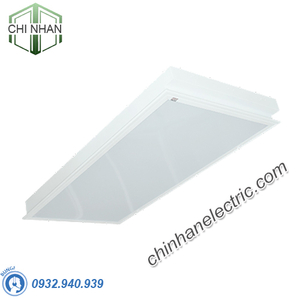 Máng Đèn LED Tán Quang Âm Trần Chụp Mica 3x18W 1215x605 - LLA318 - Duhal