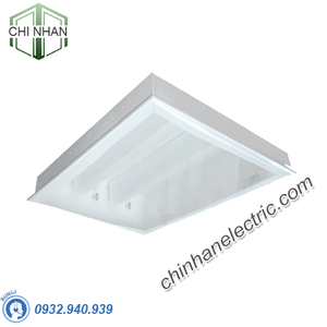 Máng Đèn LED Tán Quang Âm Trần Chụp Mica 2x9W 605x605 - LLA6209 - Duhal