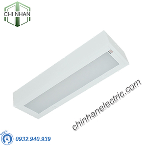 Máng Đèn LED Tán Quang Lắp Nổi Chụp Mica 1x9W 610x200 - LLN109 - Duhal